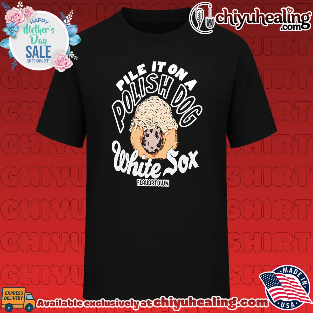Chicago White Sox pile it on a Polish Dog