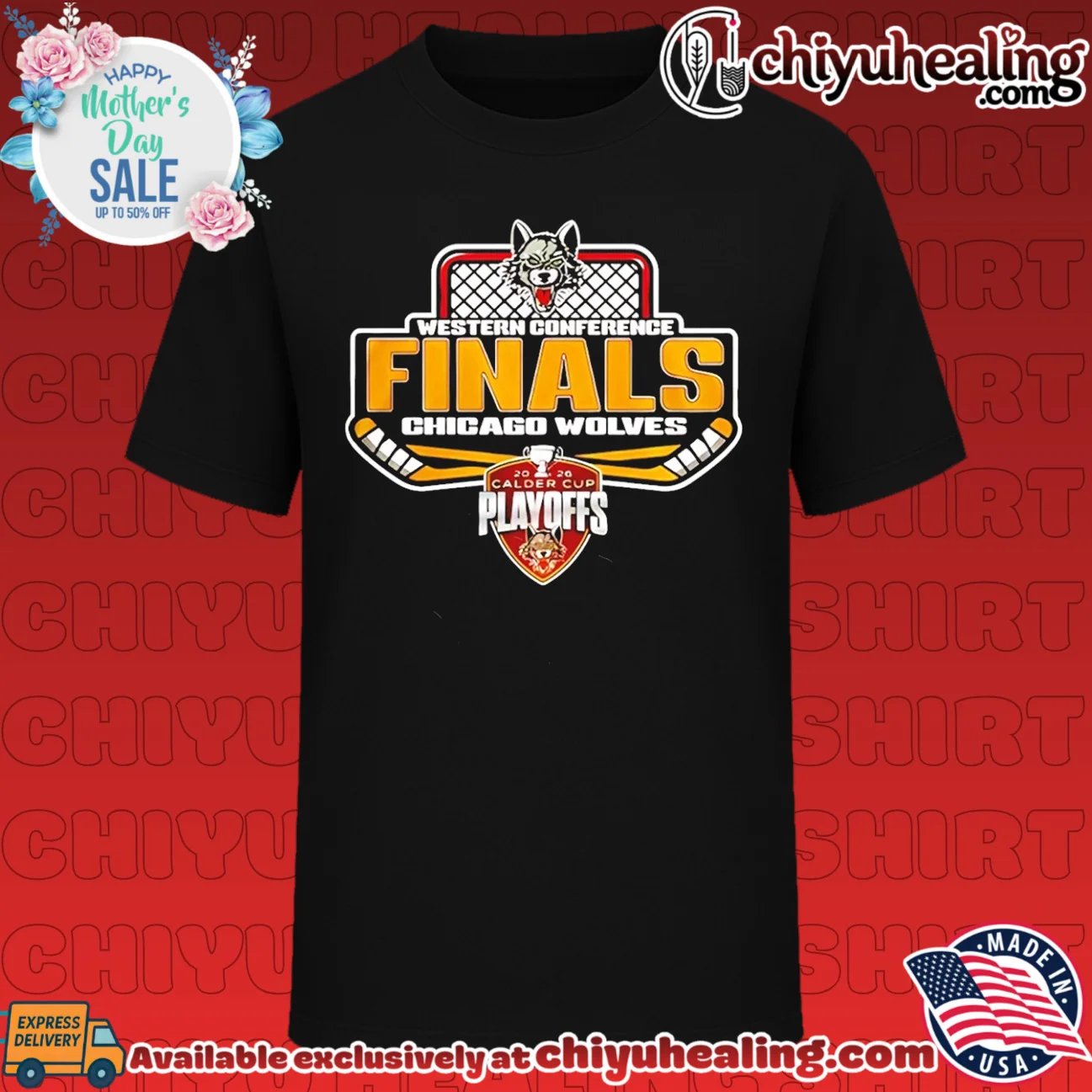 Chicago Wolves 2026 Western Conference Champions Finals logo