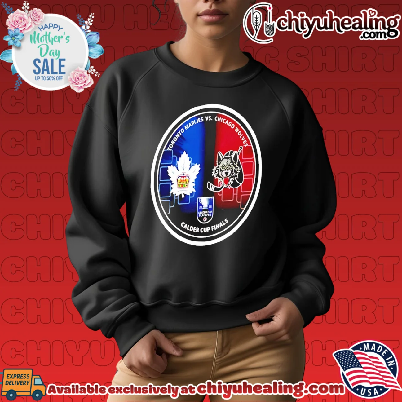 Chicago Wolves vs Toronto Marlies 2026 Calder Cup Playoffs Finals Textured prime shirt & hoodie - Perfect Fan Gift Chicago Wolves vs Toronto Marlies 2026 Calder Cup Playoffs Finals Textured