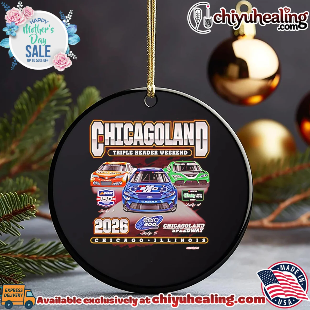 Chicagoland Speedway Triple Header 2026 ultimate shirt & hoodie | Limited Stock Edition Chicagoland Speedway Triple Header 2026