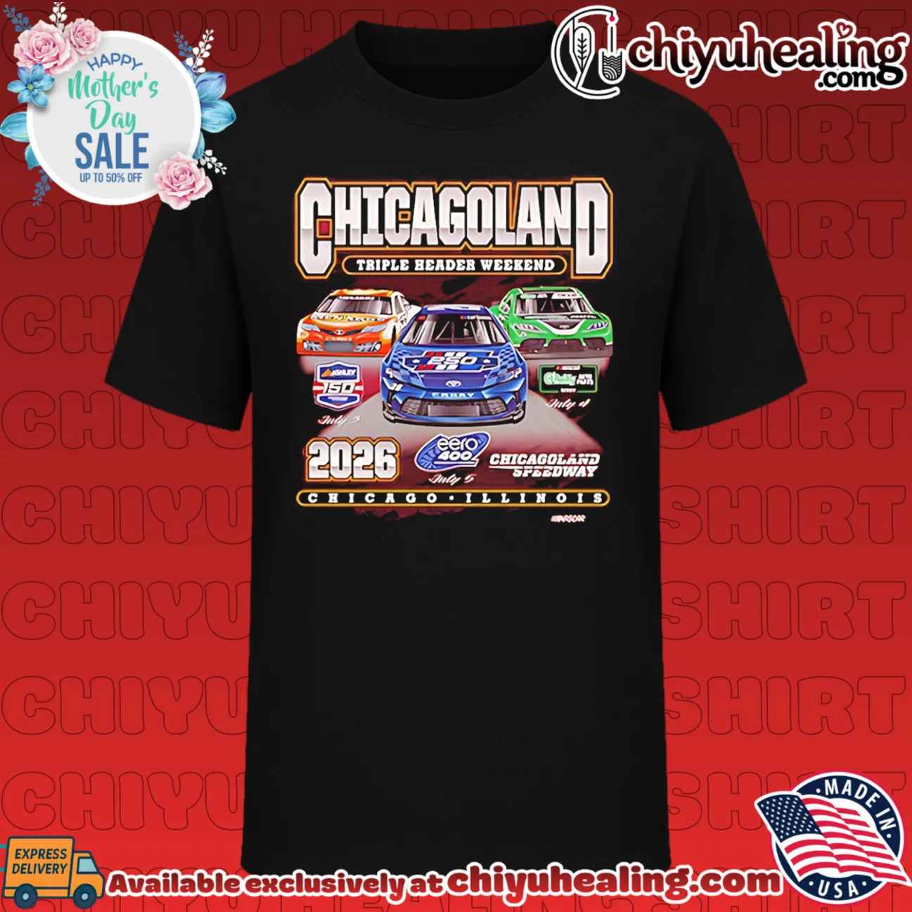 Chicagoland Speedway Triple Header 2026