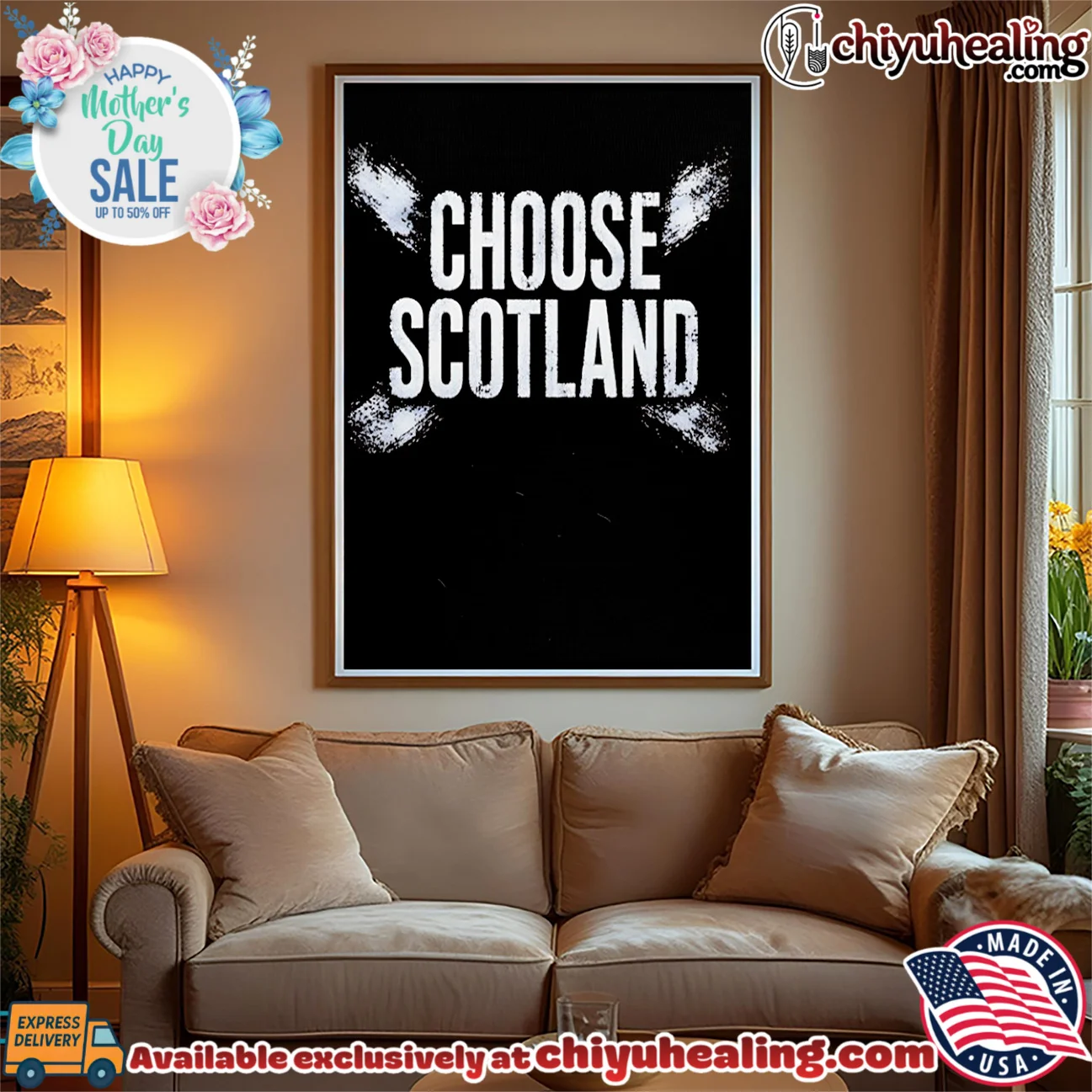 Choose Scotland flag 2026 statement shirt & hoodie - The Fan Collection Choose Scotland flag 2026