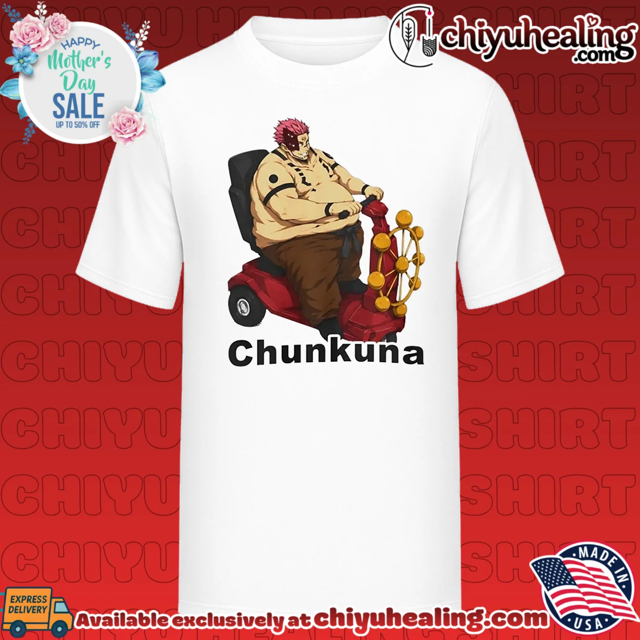 Chunkuna Jujutsu Kaisen Ryomen Sukuna Anime Meme shirt & hoodie