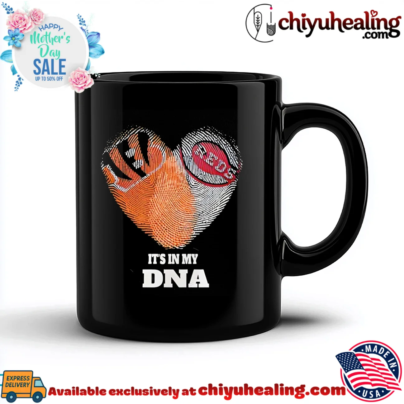 Cincinnati Bengals and Cincinnati Reds it's in my DNA shirt & hoodie Cincinnati Bengals and Cincinnati Reds it's in my DNA shirt & hoodie