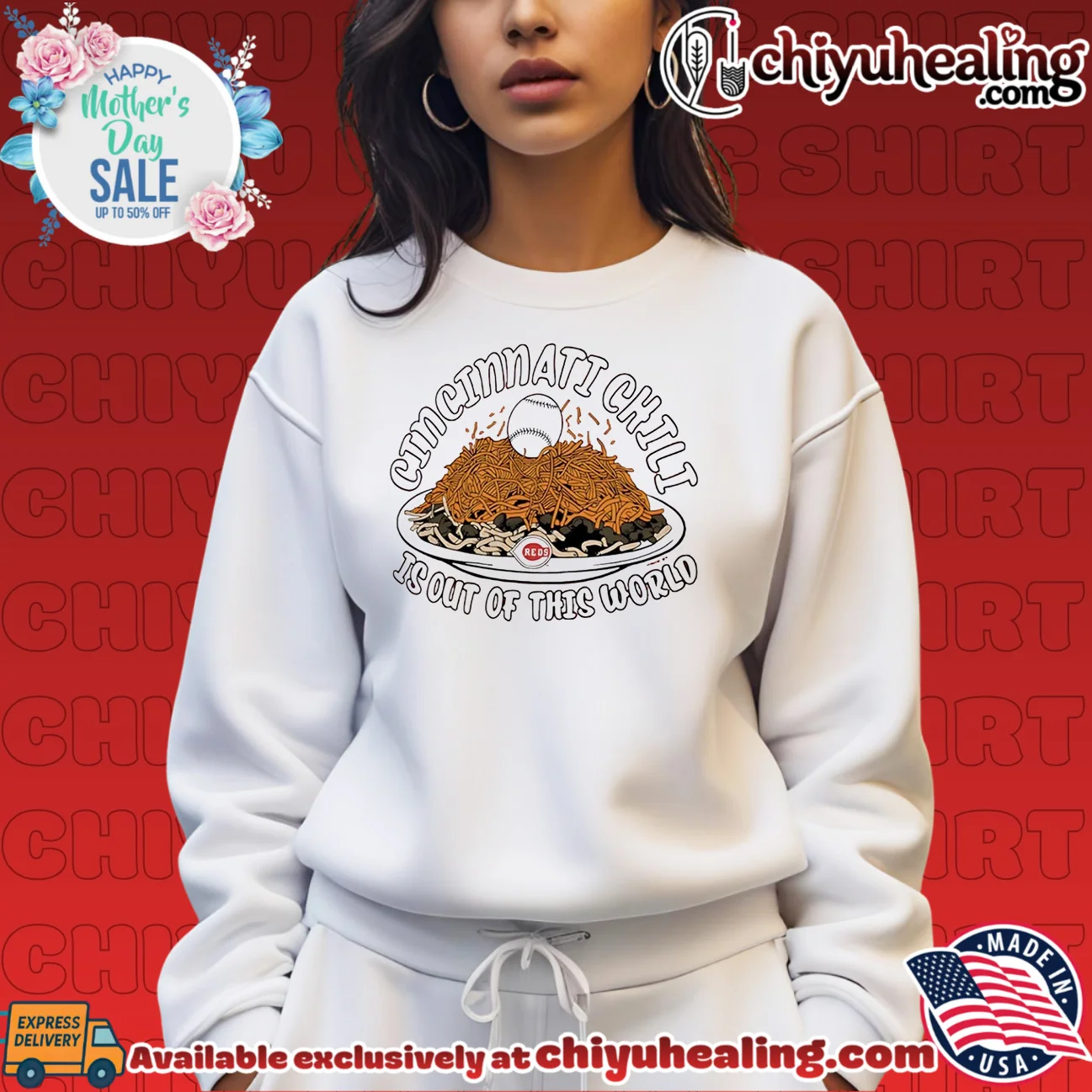 Cincinnati Reds is out of this world food authentic shirt & hoodie | Official Style Drop Cincinnati Reds is out of this world food