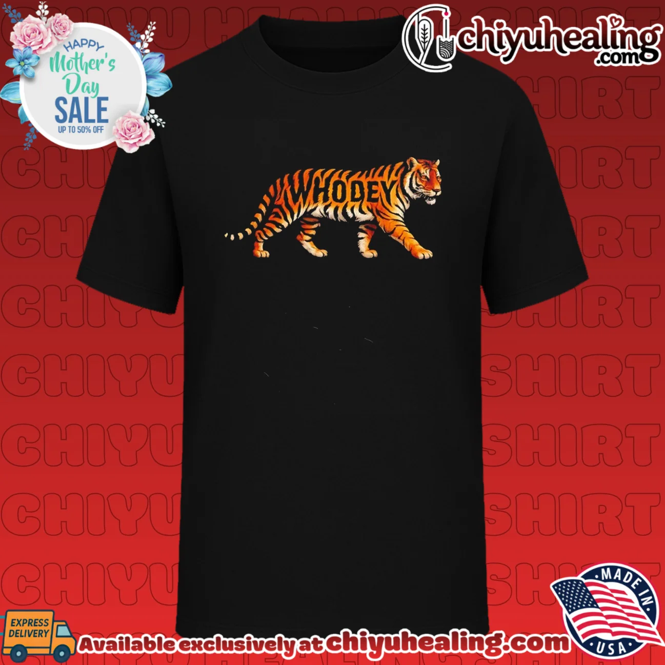 Cincinnati Tiger Whodey Graphic