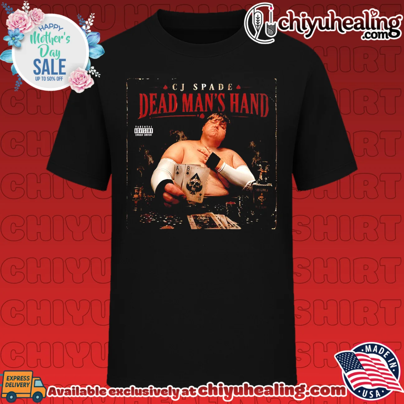 CJ Spade dead man's hand portrait