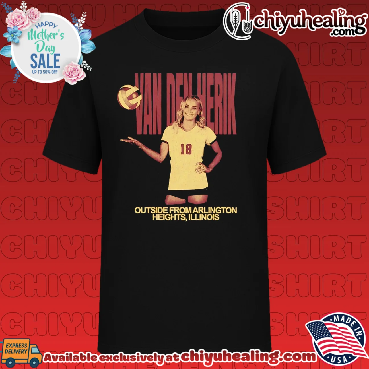 Claire Van Den Herik Outside from Arlington Heights Illinois graphic shirt & hoodie