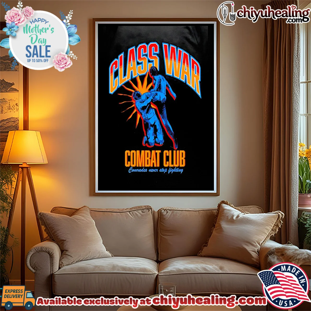 Class War combat club camrades never stop fighting graphic shirt bespoke shirt & hoodie - Premium Streetwear Class War combat club camrades never stop fighting graphic shirt