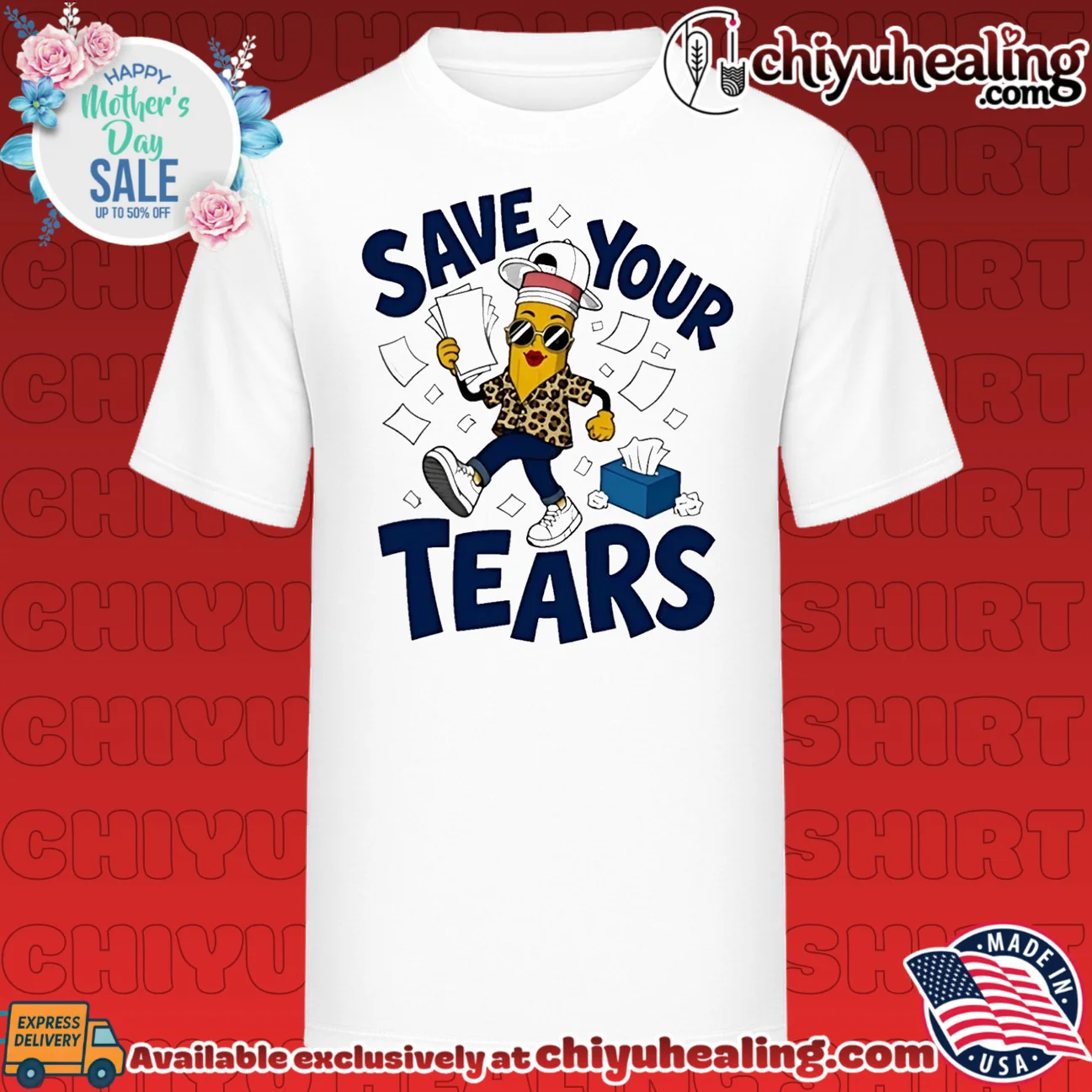Cleveland Guardians MLB Hot Dog Mascot Save Your Tears 2026
