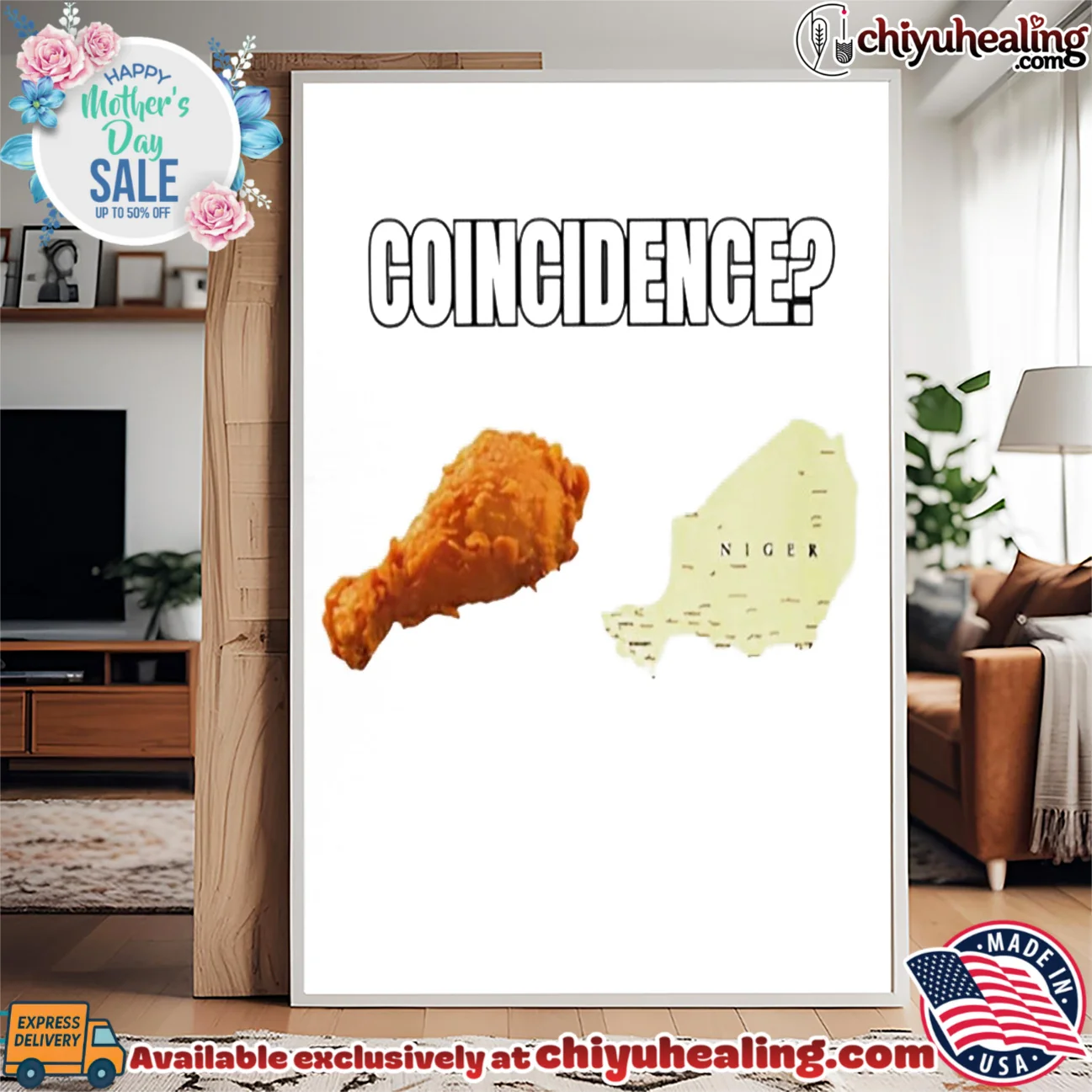 Coincidence fried chicken and Niger State shirt elite shirt & hoodie - Ultimate Gift Edition Coincidence fried chicken and Niger State shirt