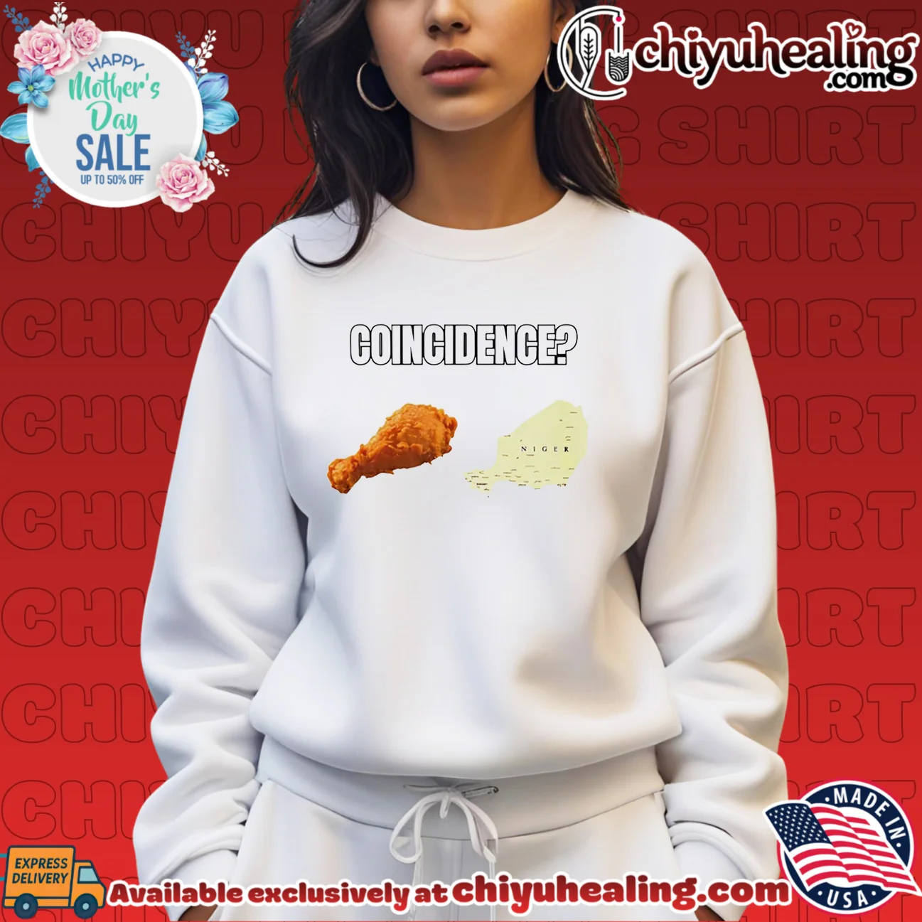 Coincidence fried chicken and Niger State shirt elite shirt & hoodie - Ultimate Gift Edition Coincidence fried chicken and Niger State shirt