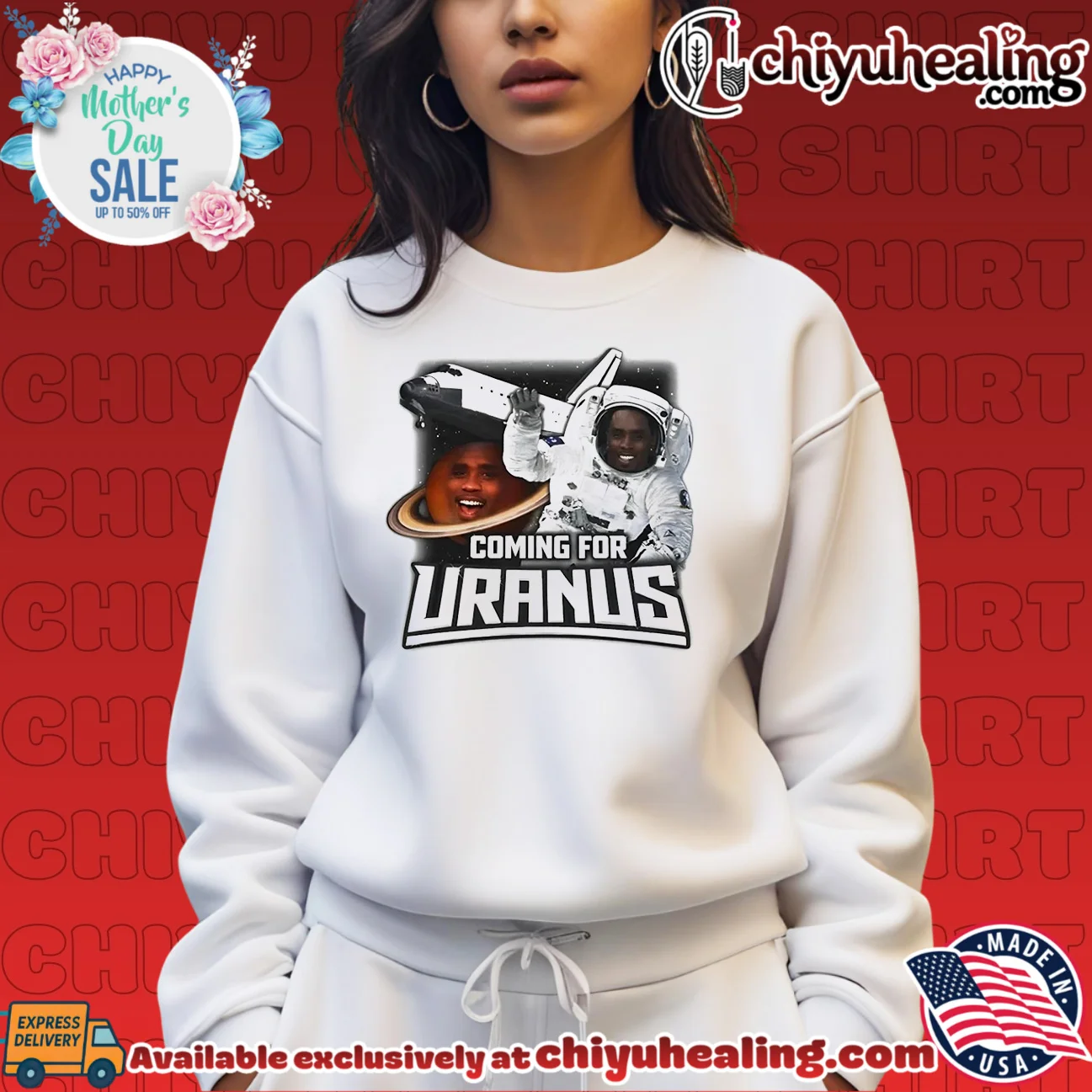 Coming for Uranus retro space shirt & hoodie Coming for Uranus retro space shirt & hoodie