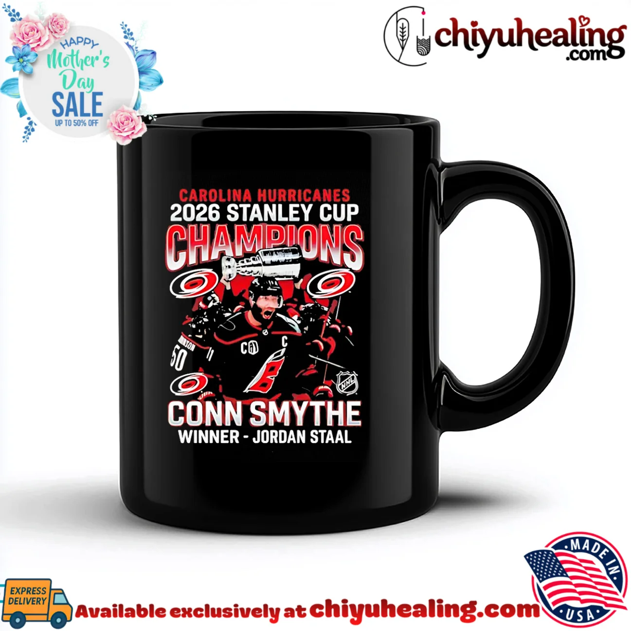 Conn Smythe Winner-Jordan Staal Carolina Hurricanes 2026 Stanley Cup Champions shirt & hoodie Conn Smythe Winner-Jordan Staal Carolina Hurricanes 2026 Stanley Cup Champions