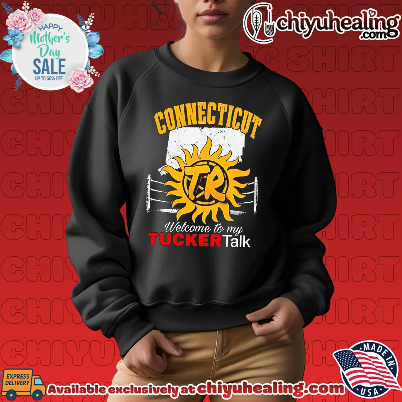 Connecticut welcome to my Tucker talk vintage shirt & hoodie Connecticut welcome to my Tucker talk vintage shirt & hoodie