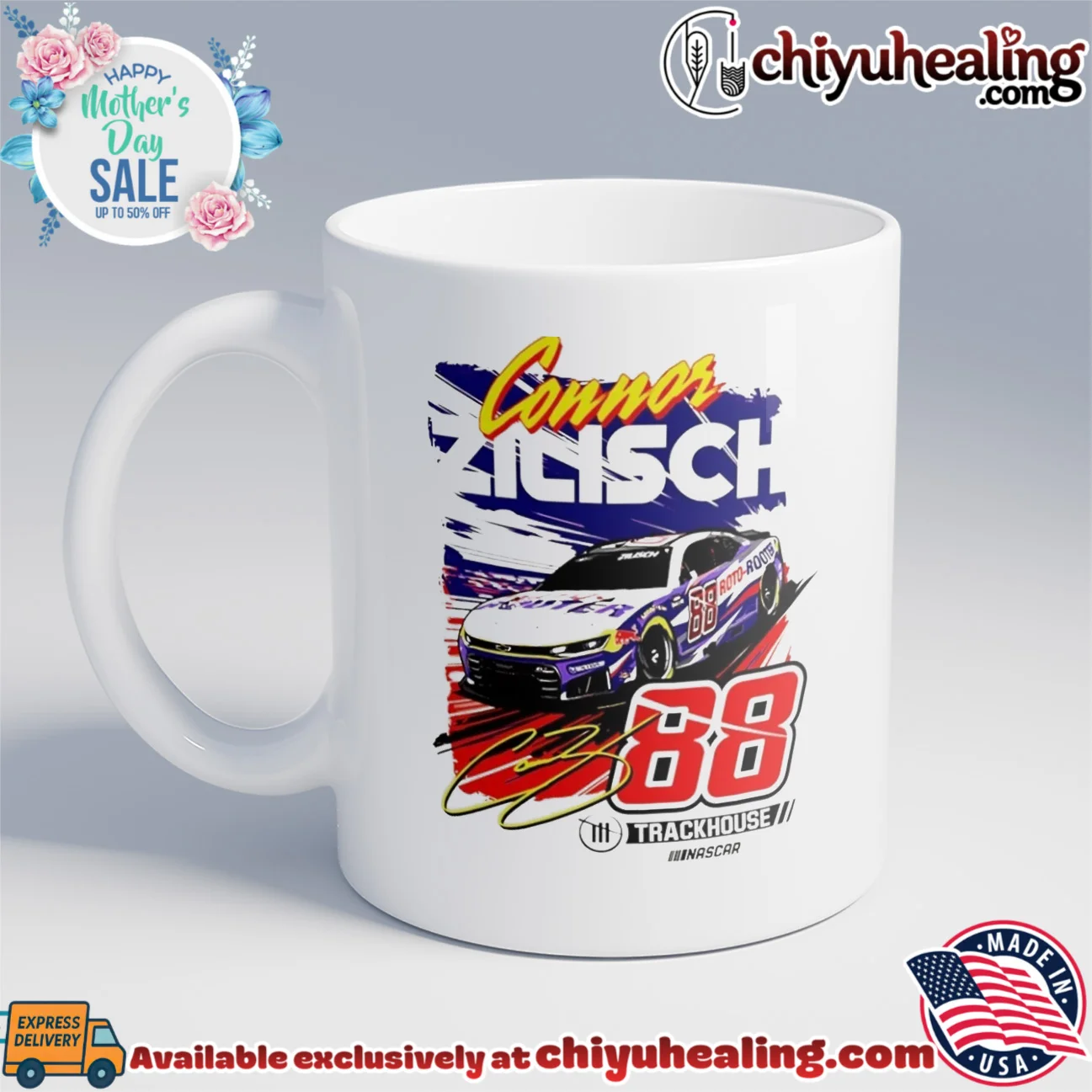 Connor Zilisch Trackhouse Racing 88 Roto-Rooter NASCAR shirt & hoodie Connor Zilisch Trackhouse Racing 88 Roto-Rooter NASCAR shirt & hoodie