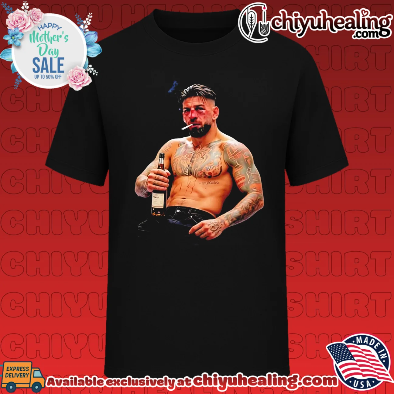 Conor McGregor Smoking and Drinking UFC shirt & hoodie