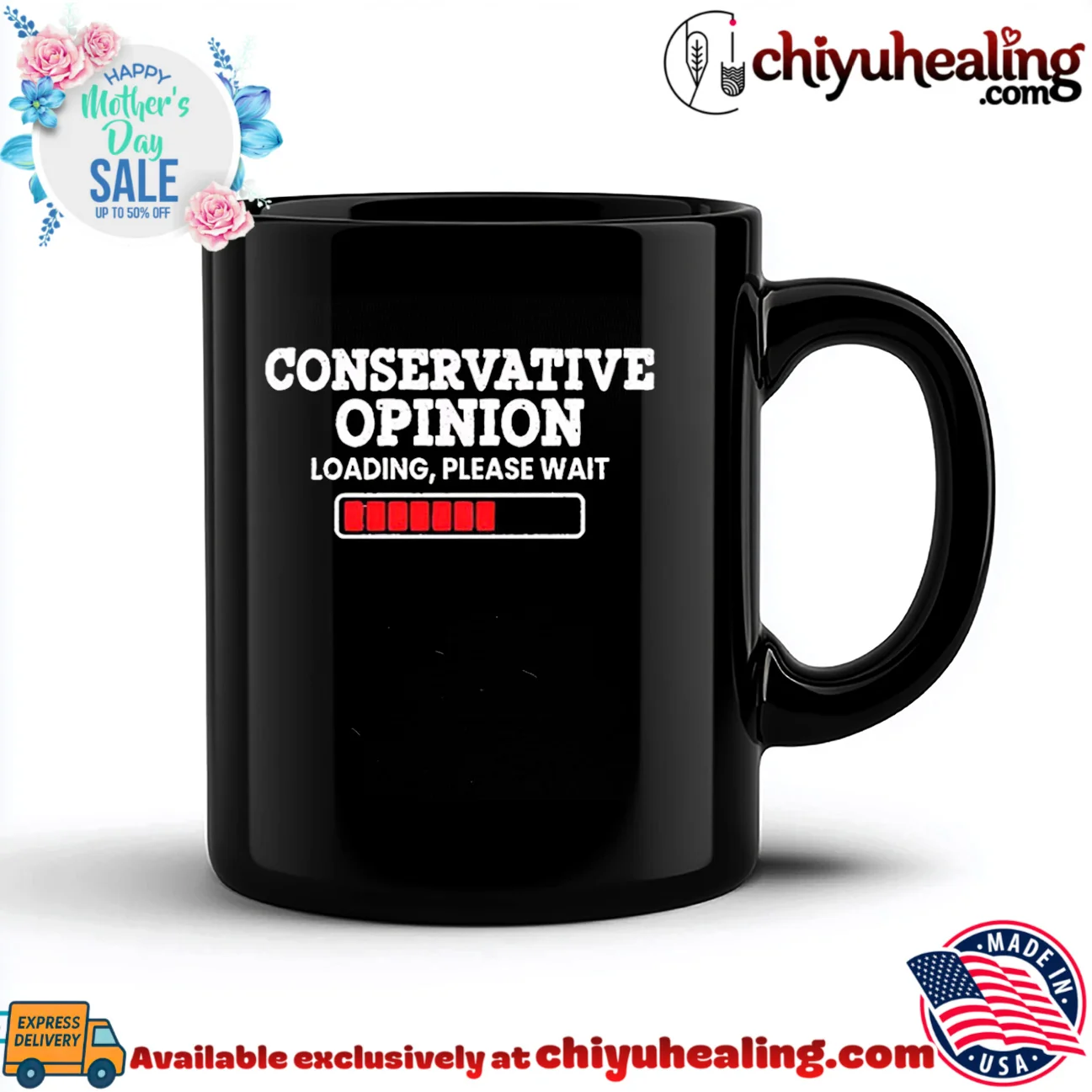 Conservative Opinion Loading Please Wait essential shirt & hoodie | 2026 Edition Drop Conservative Opinion Loading Please Wait