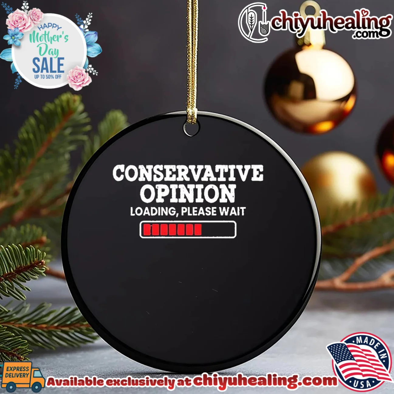 Conservative Opinion Loading Please Wait essential shirt & hoodie | 2026 Edition Drop Conservative Opinion Loading Please Wait