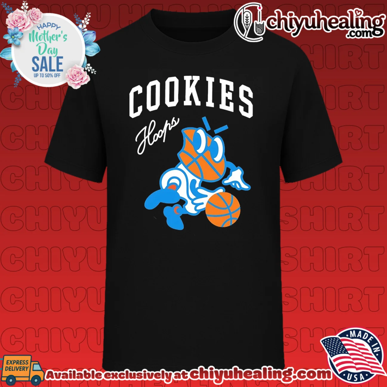 Cookies hoops basketball mascot streetwear