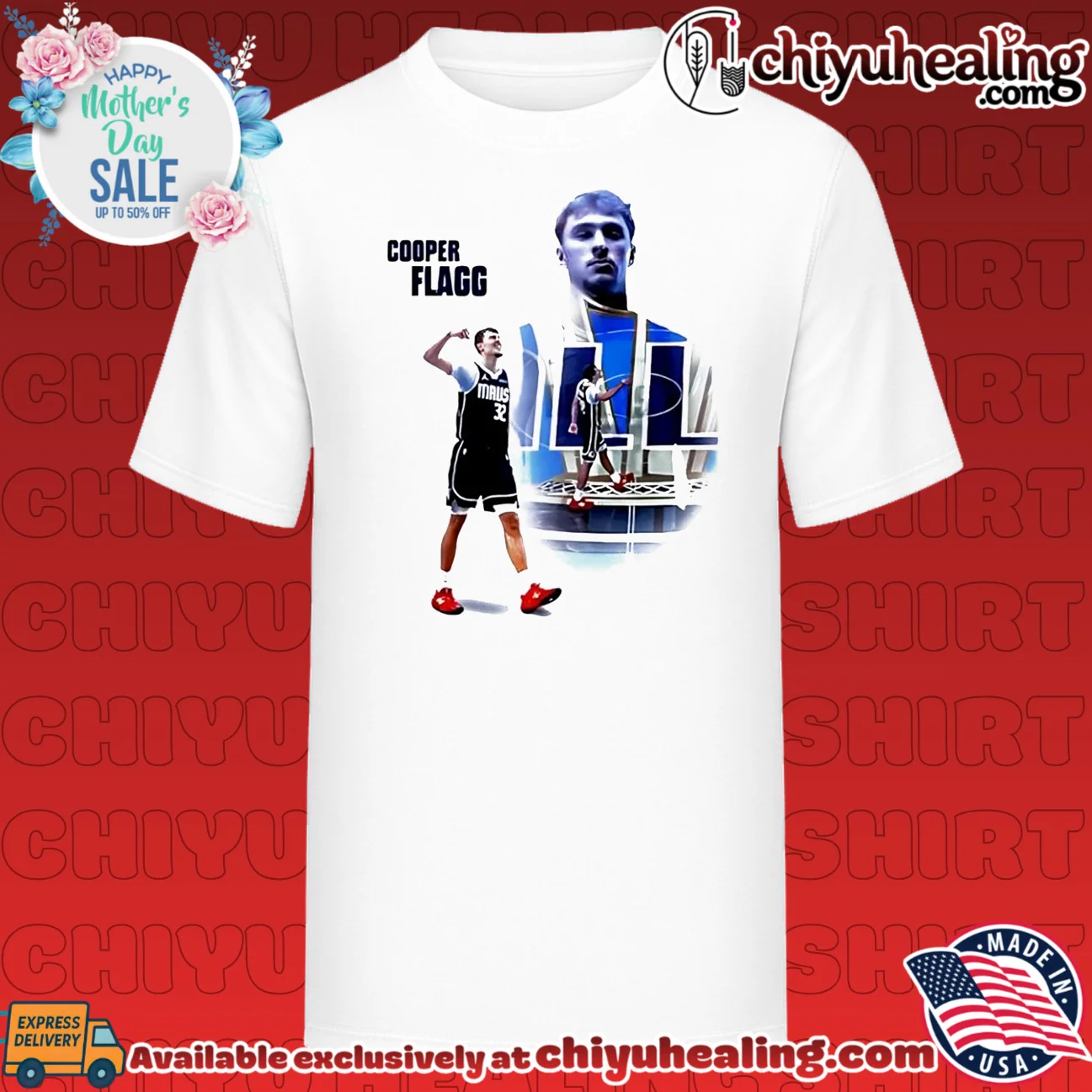 Cooper Flagg Dallas Mavericks 2026 NBA Rookie of the Year shirt & hoodie