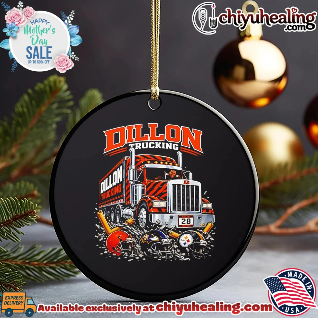 Corey Dillon Cincinnati Bengals Dillon Trucking shirt & hoodie Corey Dillon Cincinnati Bengals Dillon Trucking