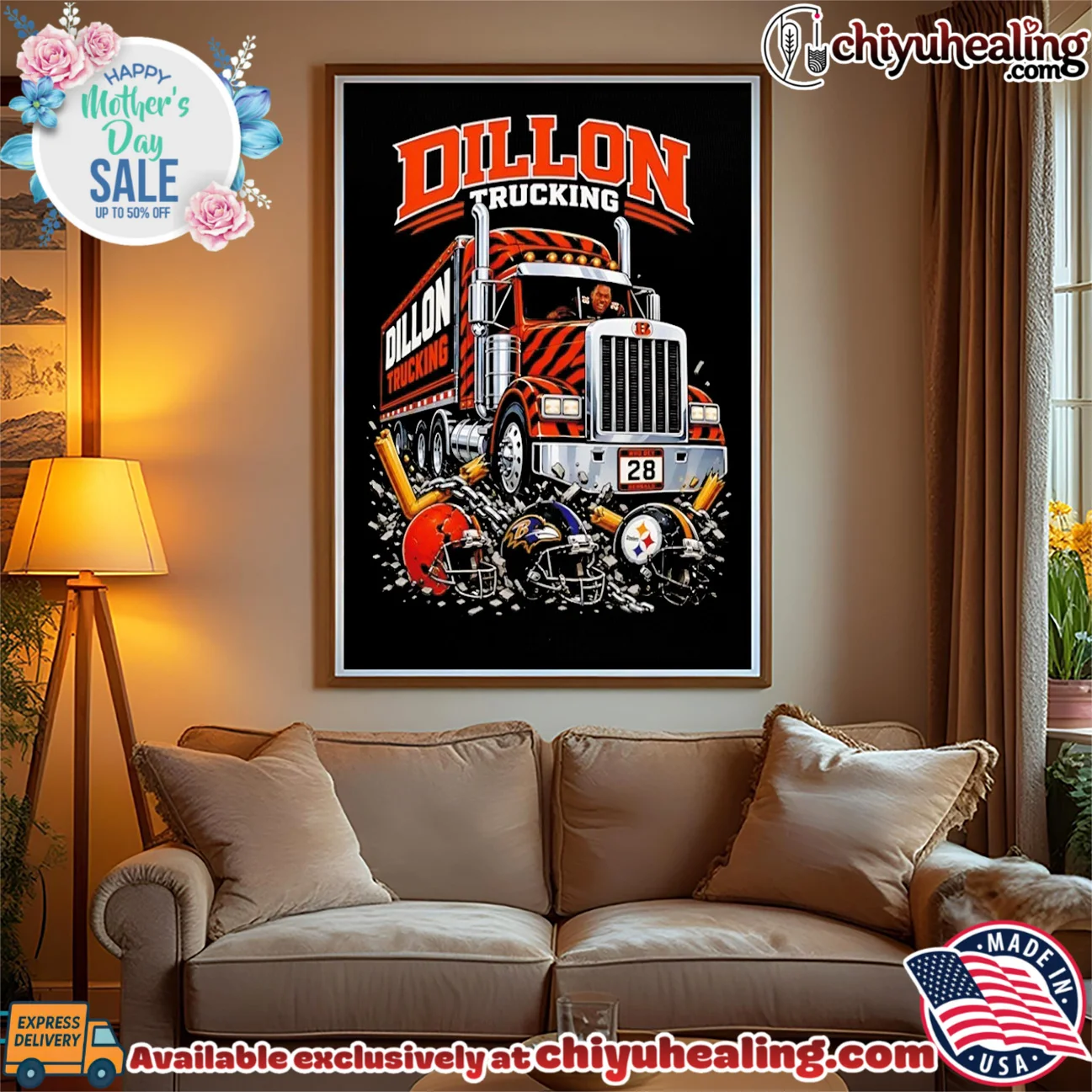 Corey Dillon Cincinnati Bengals Dillon Trucking shirt & hoodie Corey Dillon Cincinnati Bengals Dillon Trucking