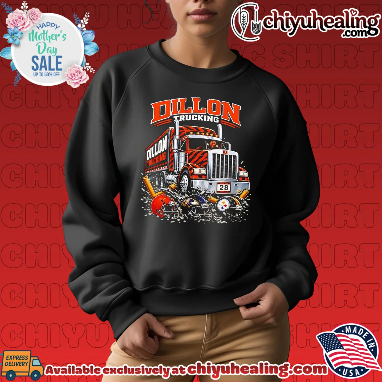 Corey Dillon Cincinnati Bengals Dillon Trucking shirt & hoodie Corey Dillon Cincinnati Bengals Dillon Trucking