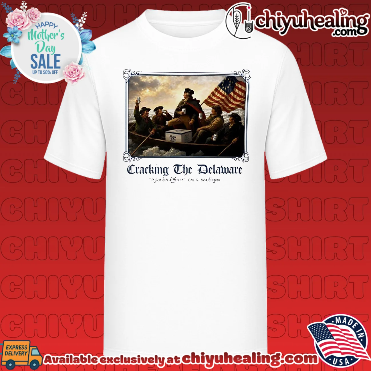 Cracking the Delaware it just hits different Gen G Washington