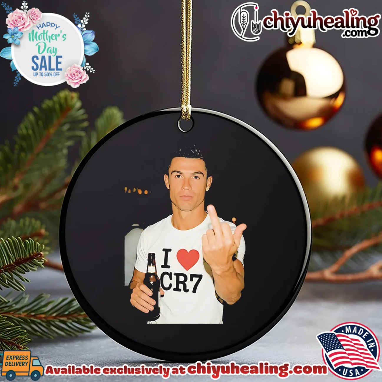 Cristiano Ronaldo holding beer middle finger shirt & hoodie Cristiano Ronaldo holding beer middle finger