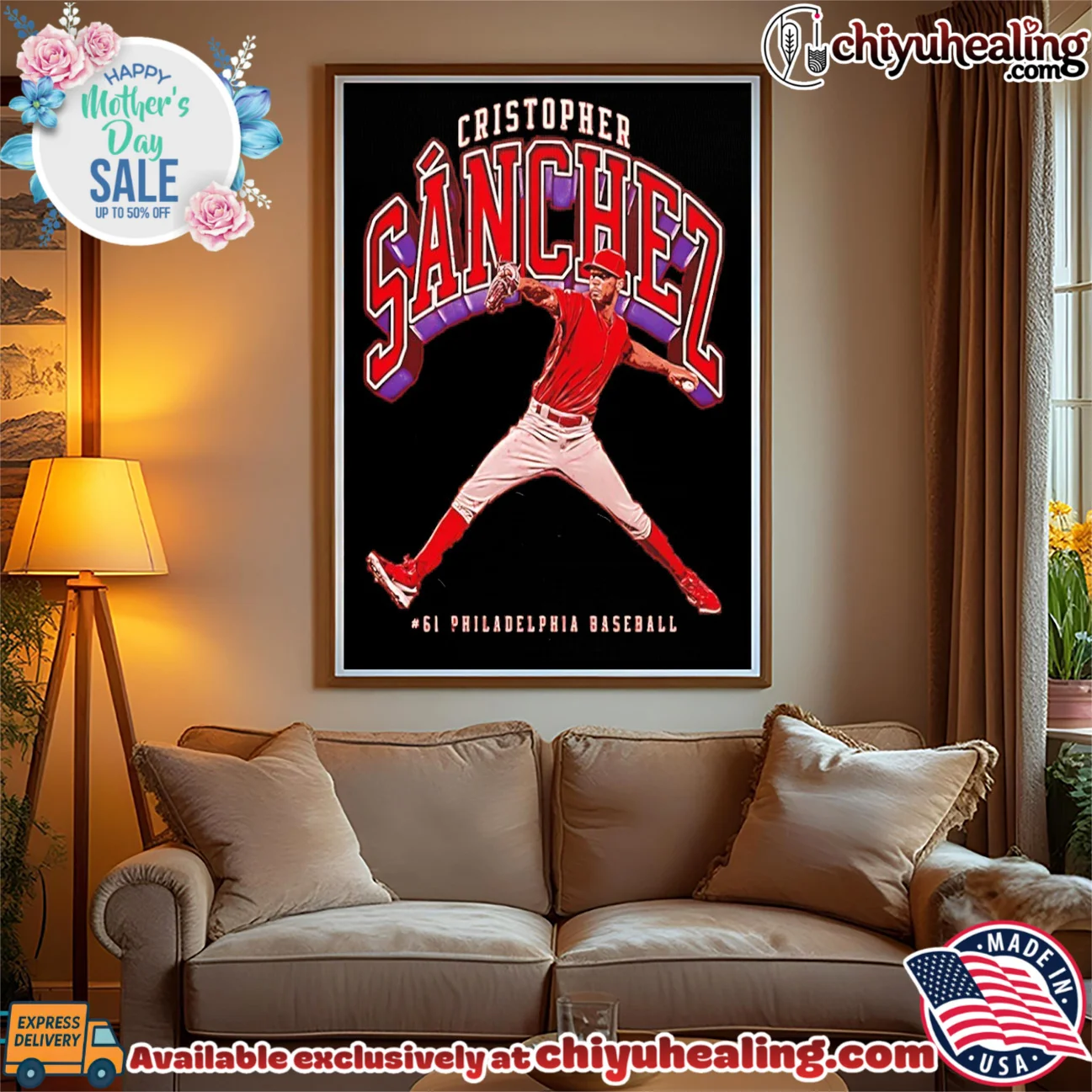 Cristopher Sanchez Philadelphia Phillies Collegiate shirt & hoodie Cristopher Sanchez Philadelphia Phillies Collegiate shirt & hoodie