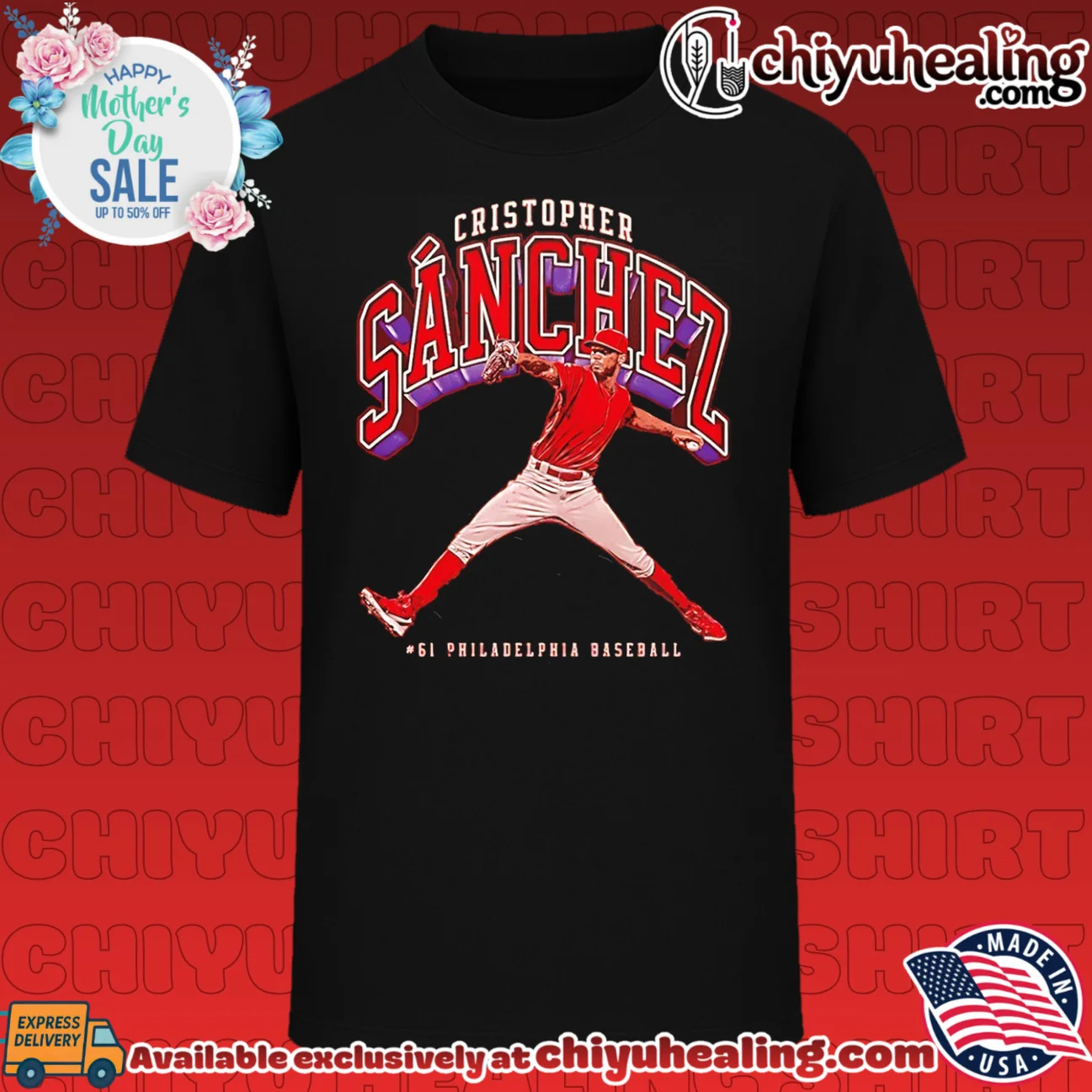Cristopher Sanchez Philadelphia Phillies Collegiate shirt & hoodie