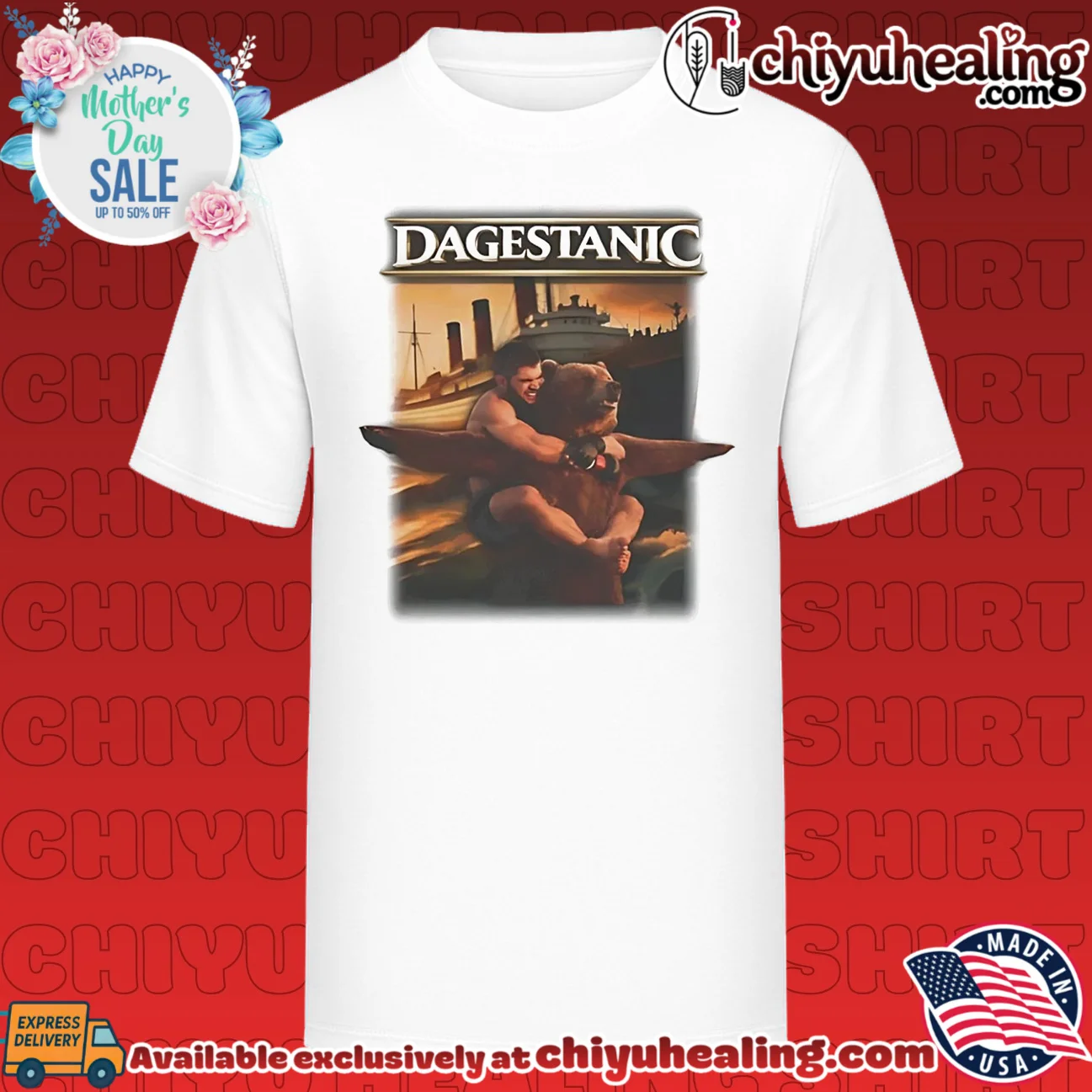 Dagestanic Titanic parody shirt & hoodie