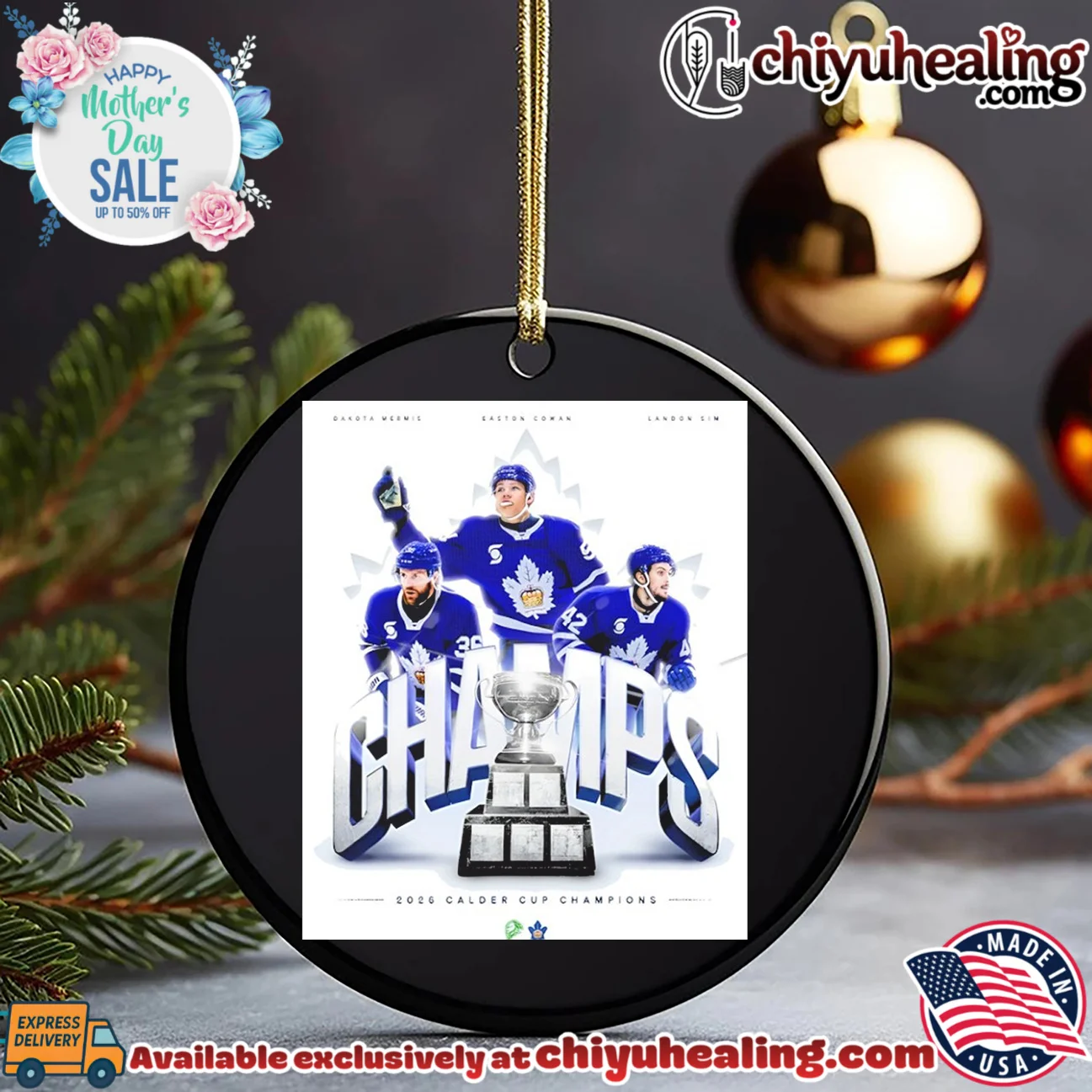 Dakota Mermis Easton Cowan Landon Sim 2026 Toronto Marlies Calder Cup Champions shirt & hoodie Dakota Mermis Easton Cowan Landon Sim 2026 Toronto Marlies Calder Cup Champions