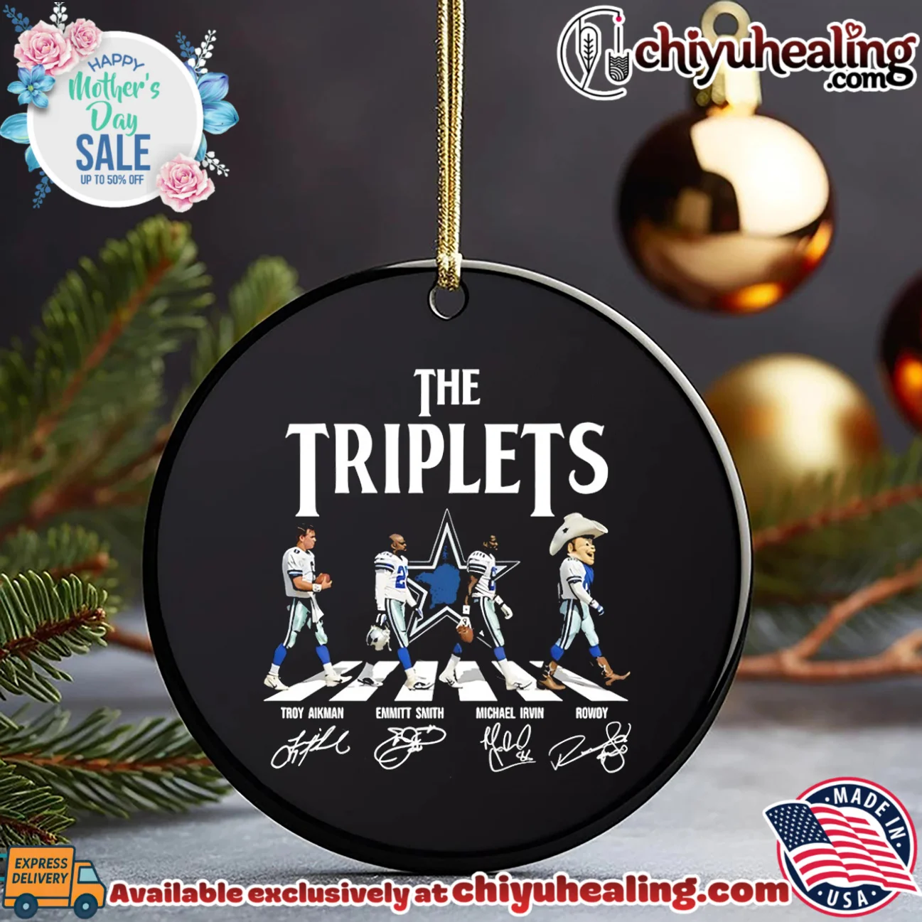 Dallas Cowboys the Triplets Abbey Road signature shirt & hoodie Dallas Cowboys the Triplets Abbey Road signature