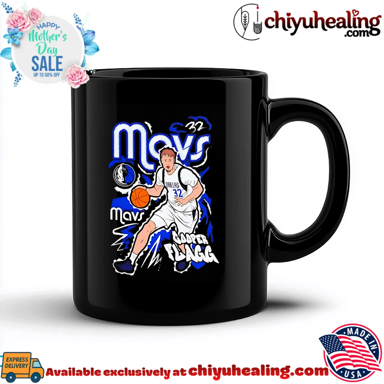 Dallas Mavericks Cooper Flagg comic style graphic iconic shirt & hoodie | Modern Street Style Dallas Mavericks Cooper Flagg comic style graphic