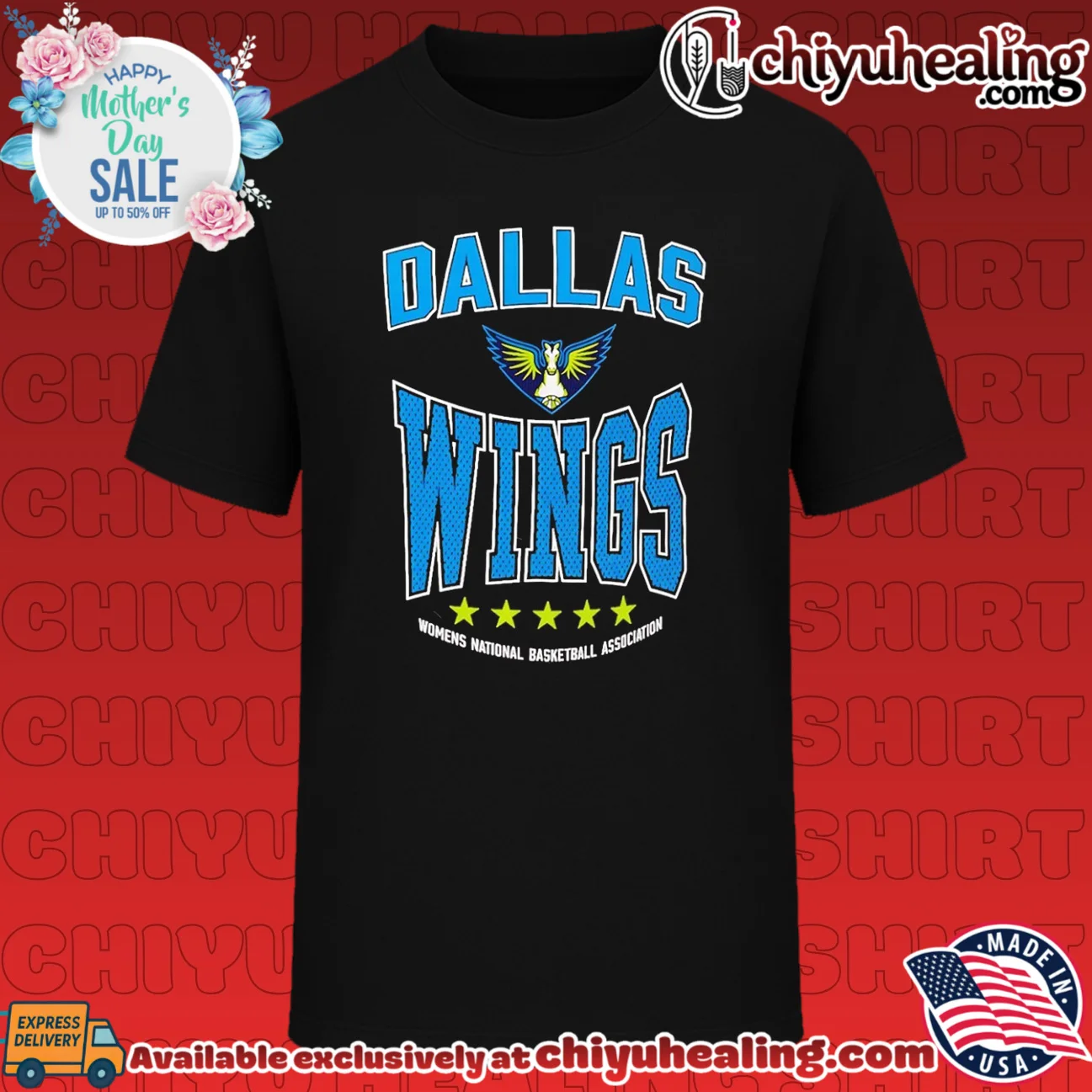 Dallas Wings WNBA 2026 Starter Center Squeeze
