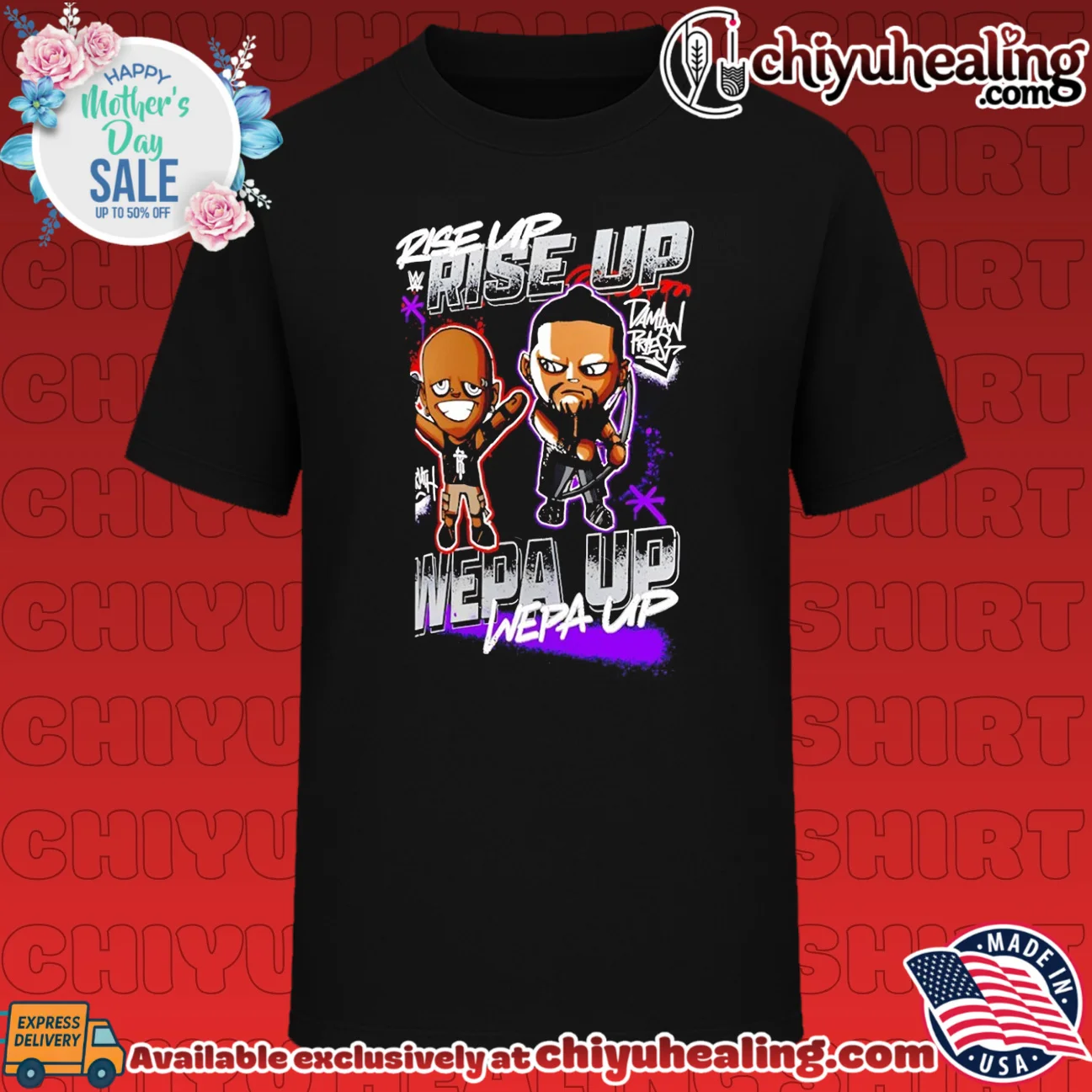 Damian Priest and R-Truth Rise Up Wepa Up WWE