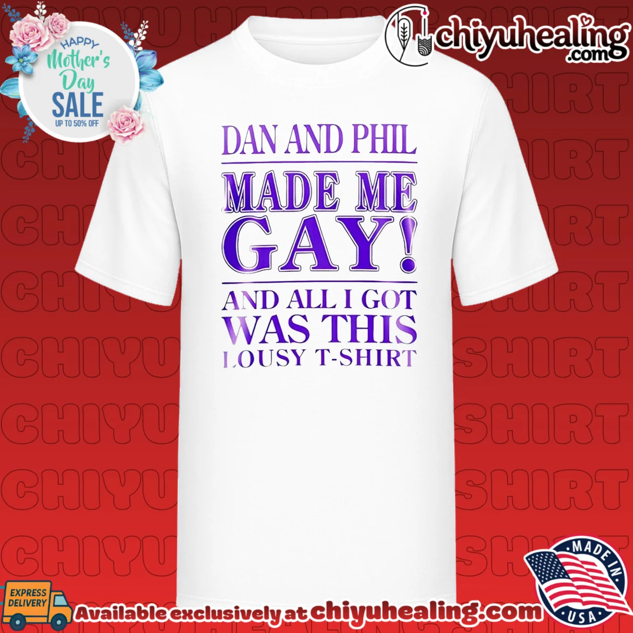 Dan and Phil The Hard Launch World Tour 2026 Made Me Gay shirt & hoodie
