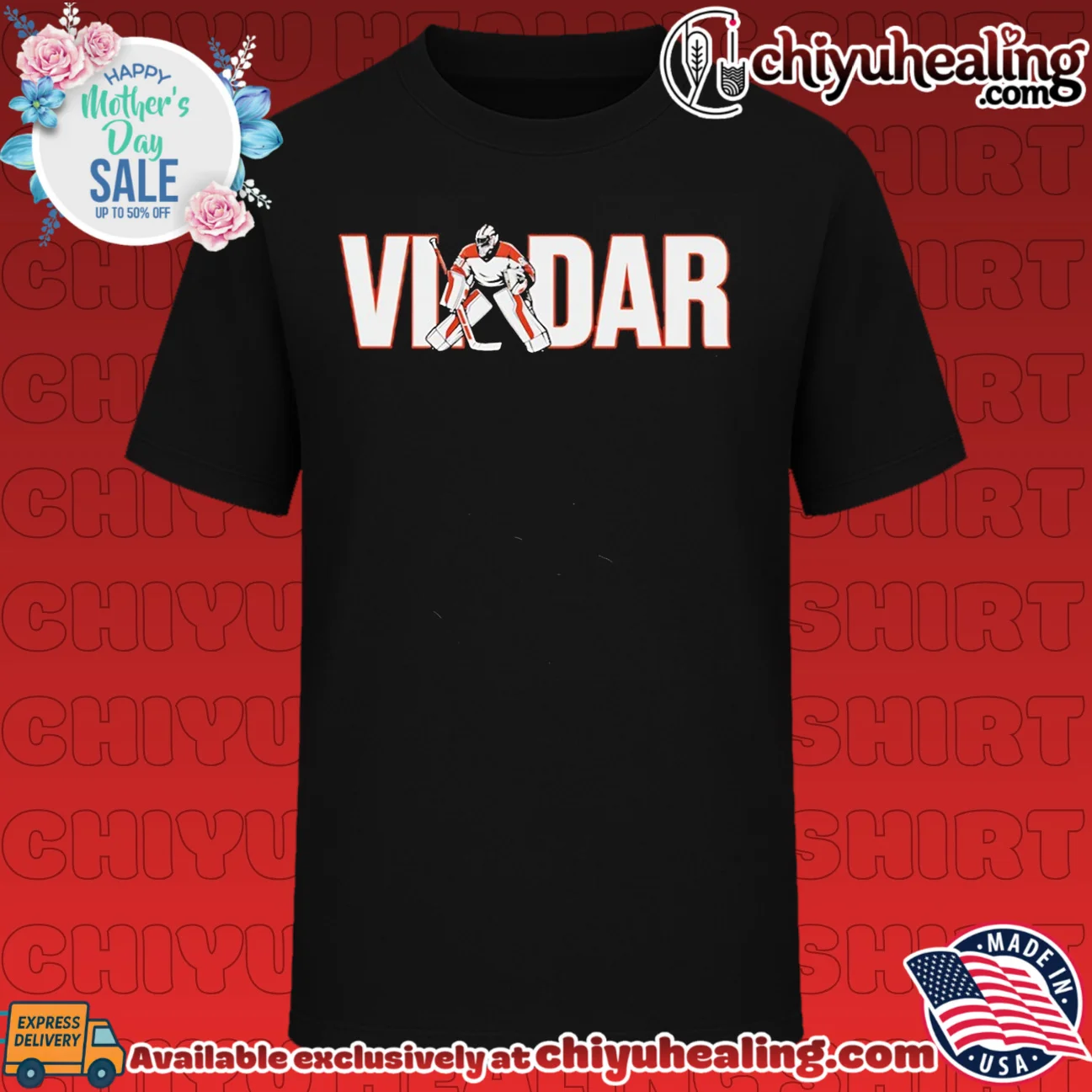 Dan Vladar Calgary Flames Icon NHL Goalie