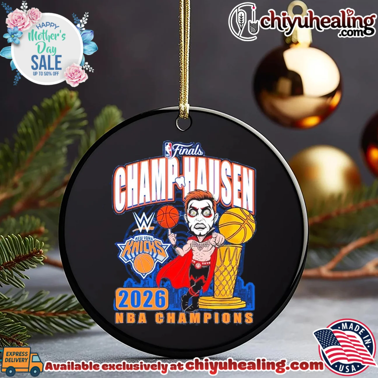 Danhausen x New York Knicks 2026 NBA Finals Champions limited shirt & hoodie - New Arrival Danhausen x New York Knicks 2026 NBA Finals Champions