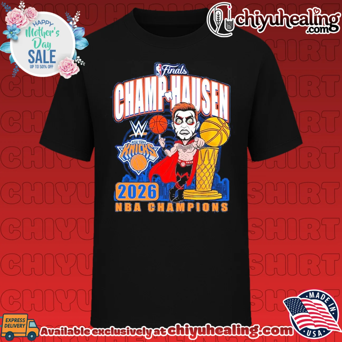 Danhausen x New York Knicks 2026 NBA Finals Champions