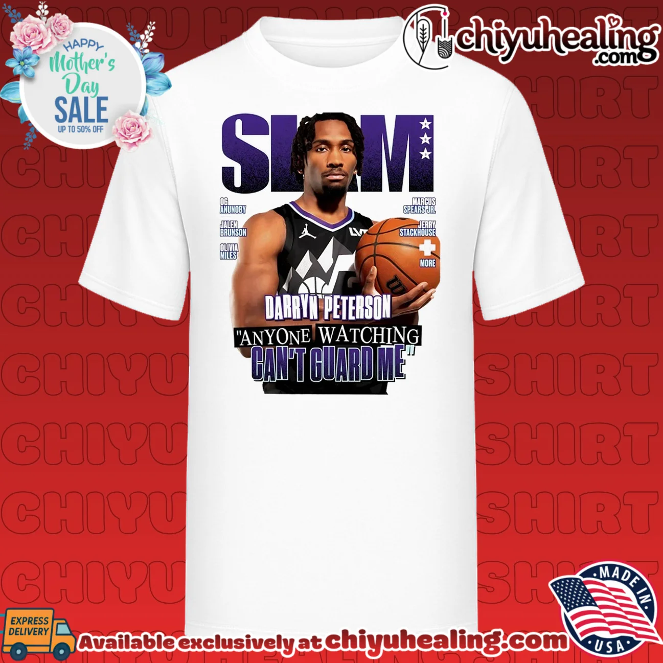 Darryn Peterson Slam Magazine Anyone Watching Can't Guard Me shirt & hoodie