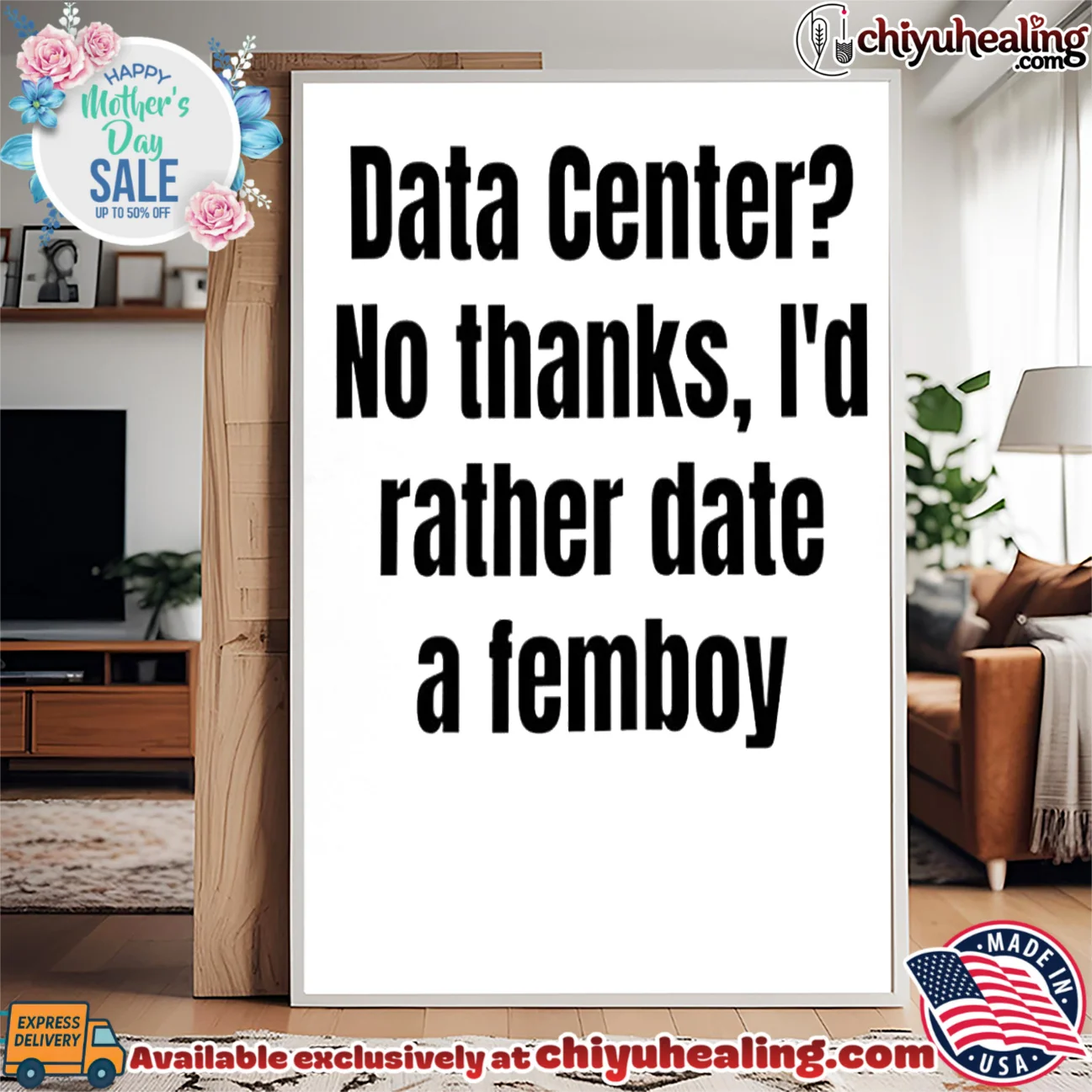 Data Center no thanks I'd rather date a femboy limited shirt & hoodie | Limited Stock Edition Data Center no thanks I'd rather date a femboy
