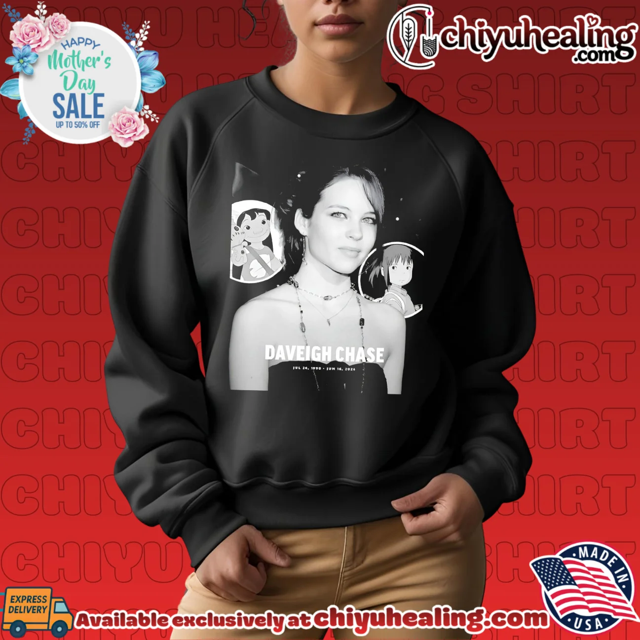 Daveigh Chase Memorial July 24 1990 - June 16 2026 shirt & hoodie Daveigh Chase Memorial July 24 1990 - June 16 2026