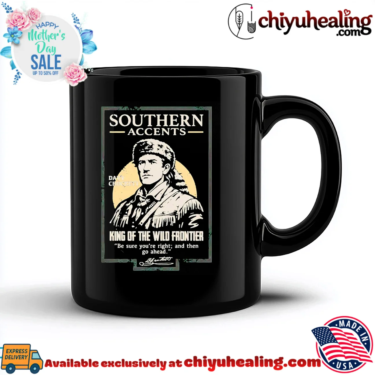 Davy Crockett Southern Accents King of the Wild Frontier shirt & hoodie Davy Crockett Southern Accents King of the Wild Frontier shirt & hoodie