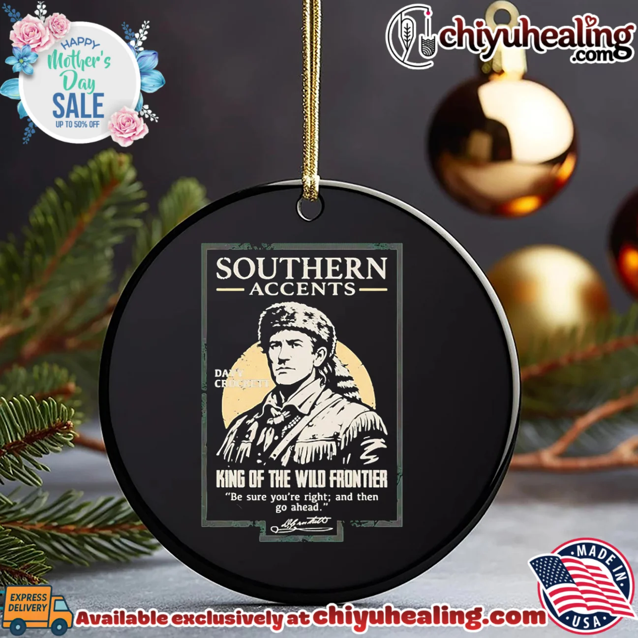Davy Crockett Southern Accents King of the Wild Frontier shirt & hoodie Davy Crockett Southern Accents King of the Wild Frontier shirt & hoodie
