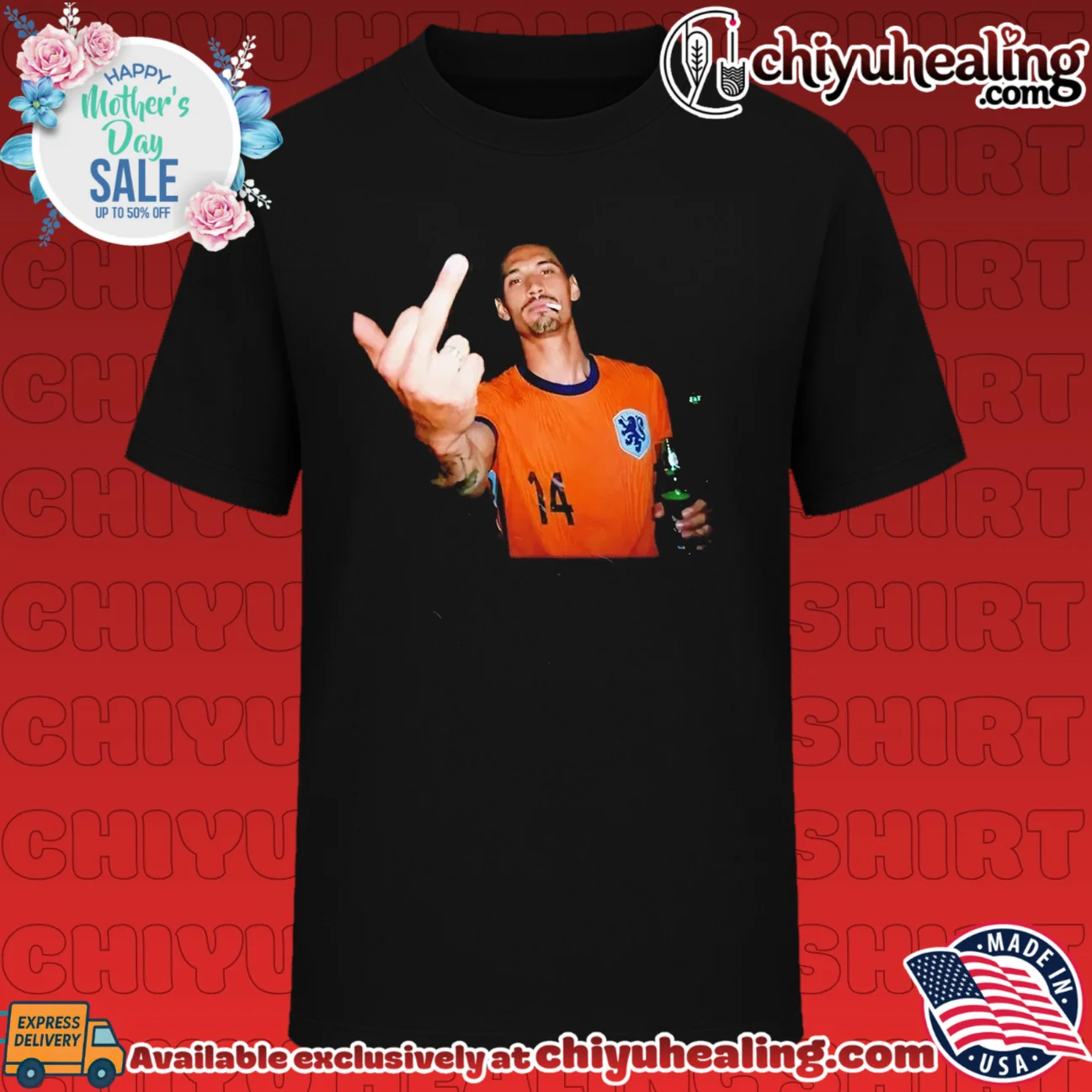 Davy Klaassen Netherlands National Football Team shirt & hoodie