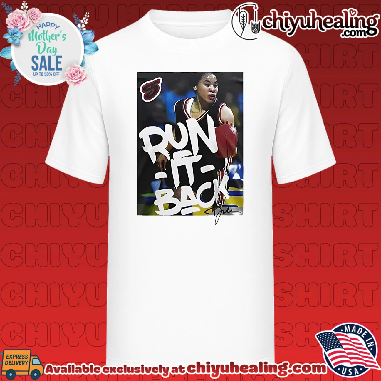 Dawn Staley run it back signature