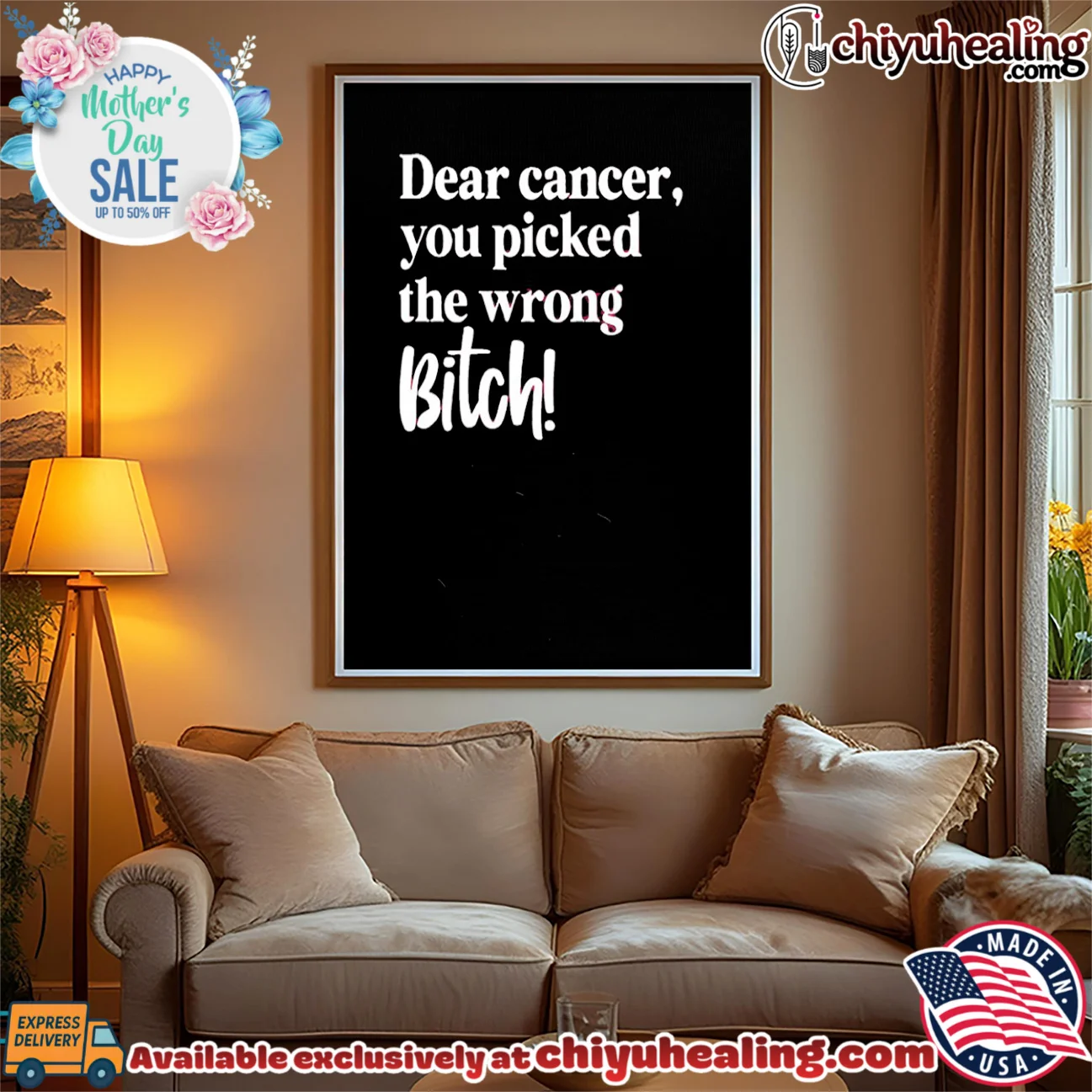 Dear cancer you picked the wrong bitch masterpiece shirt & hoodie | IP Merchandise Dear cancer you picked the wrong bitch